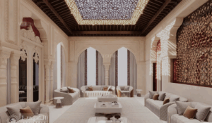 Read more about the article Design Elements and Aesthetic Features of Moroccan Majlis