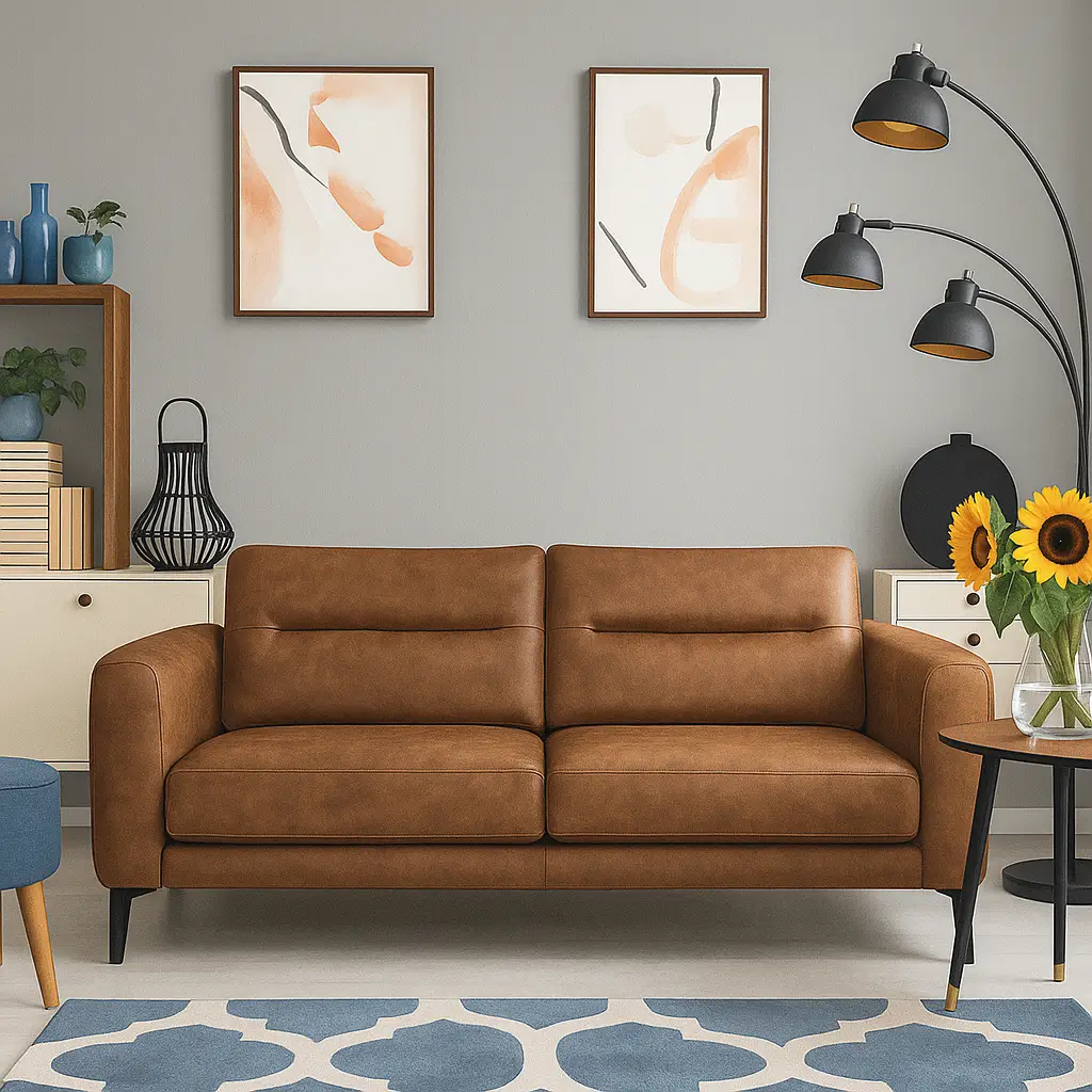 Residential Leather Upholstery
