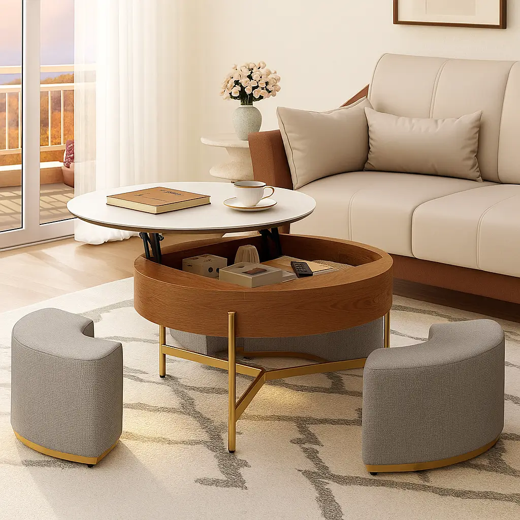 Residential Ottoman Coffee Table