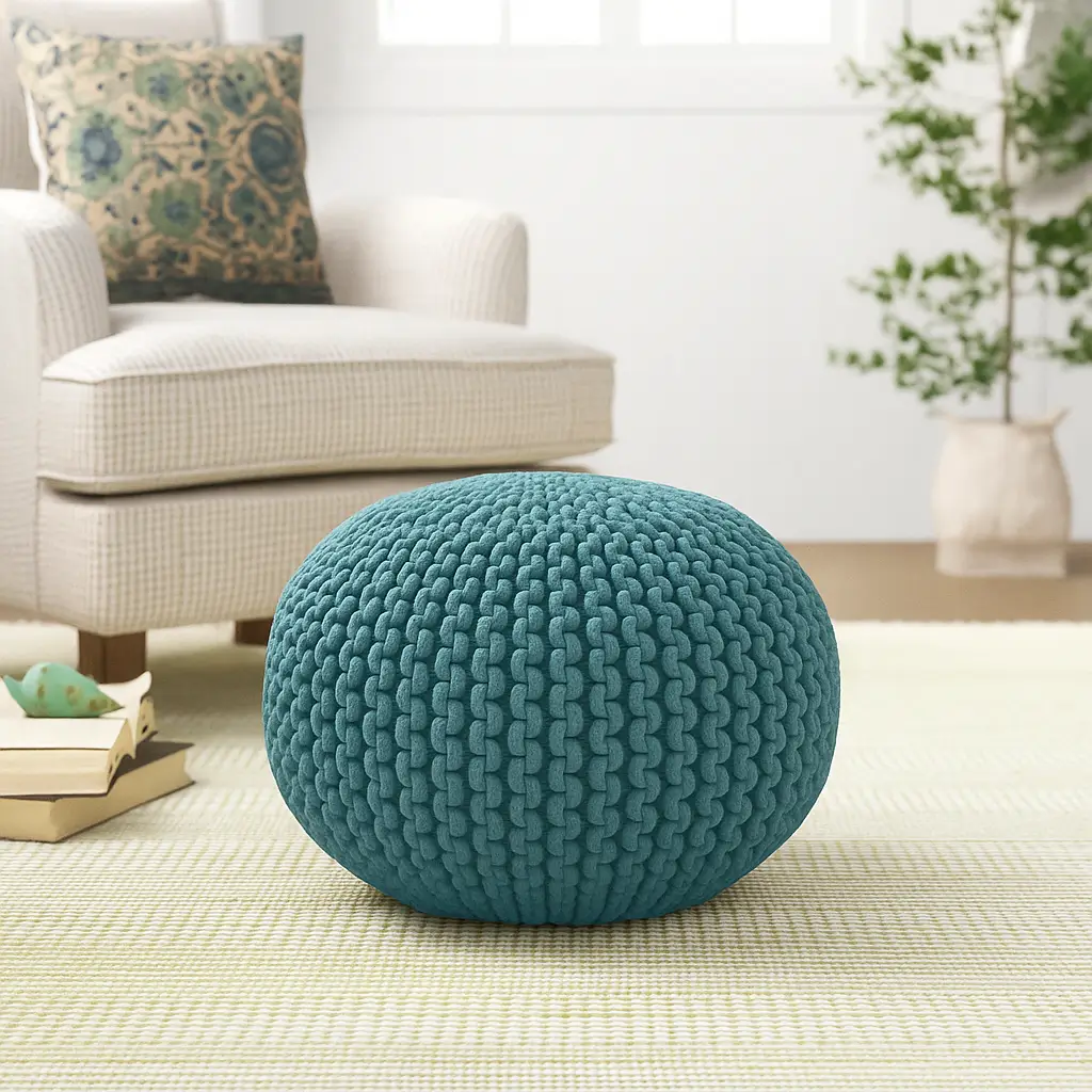 Residential Pouf Ottoman