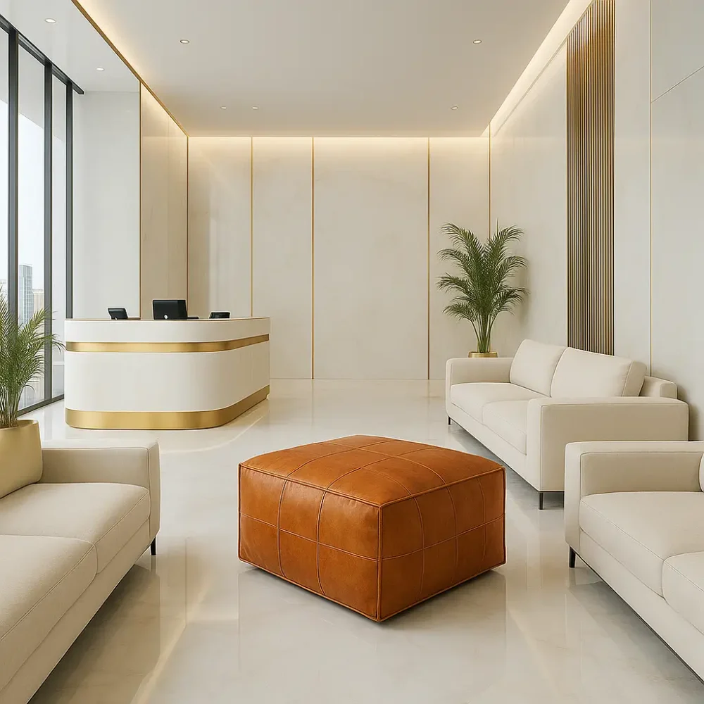 Commercial Pouf Ottoman