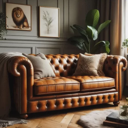 Custom Chesterfield Sofa