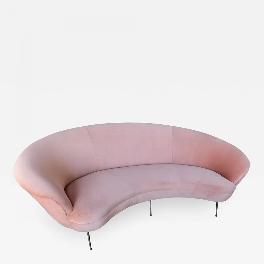 Custom Curved Couch