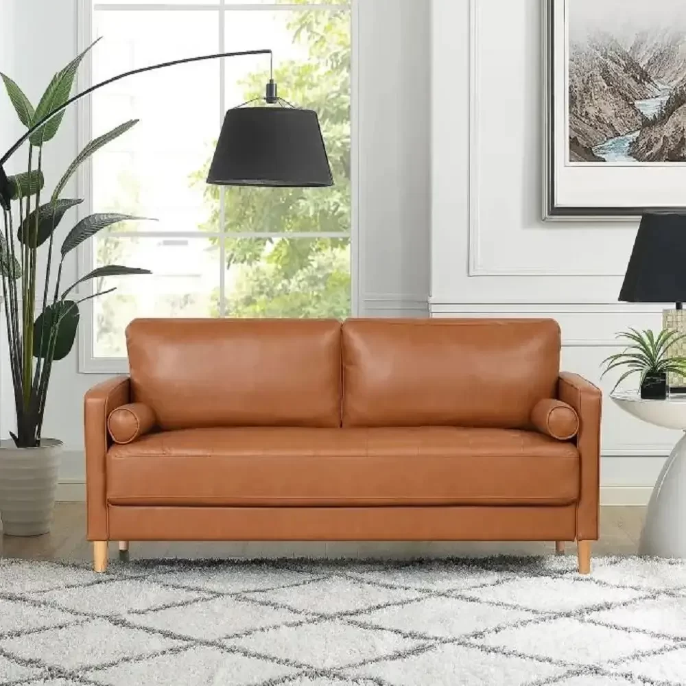 Custom Leather Sofa