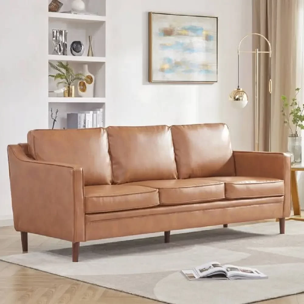 Custom Leather Sofa