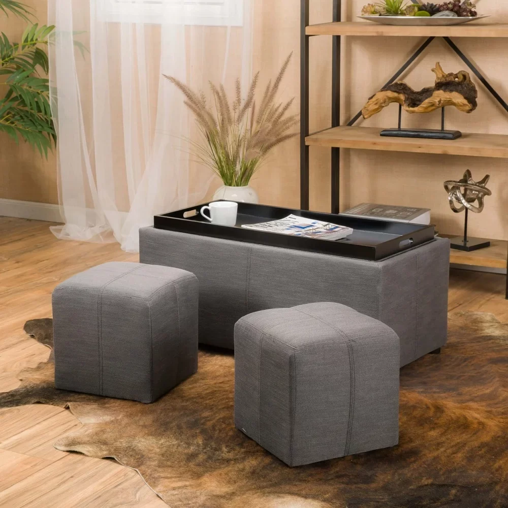 Tray Top Ottoman 1