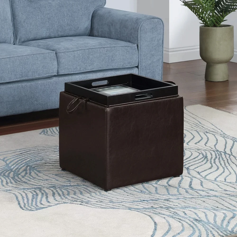 Tray Top Ottoman