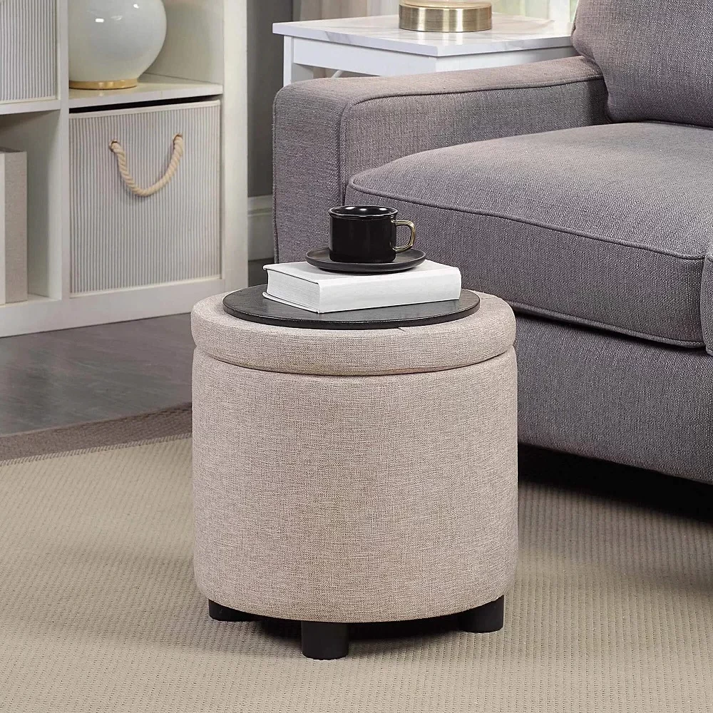 Tray Top Ottoman