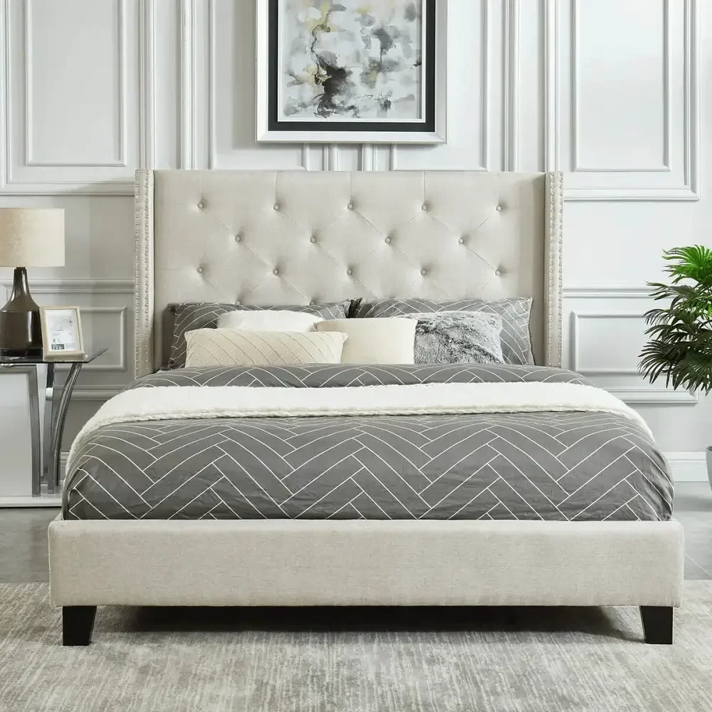 Tufted Upholstered Headboard