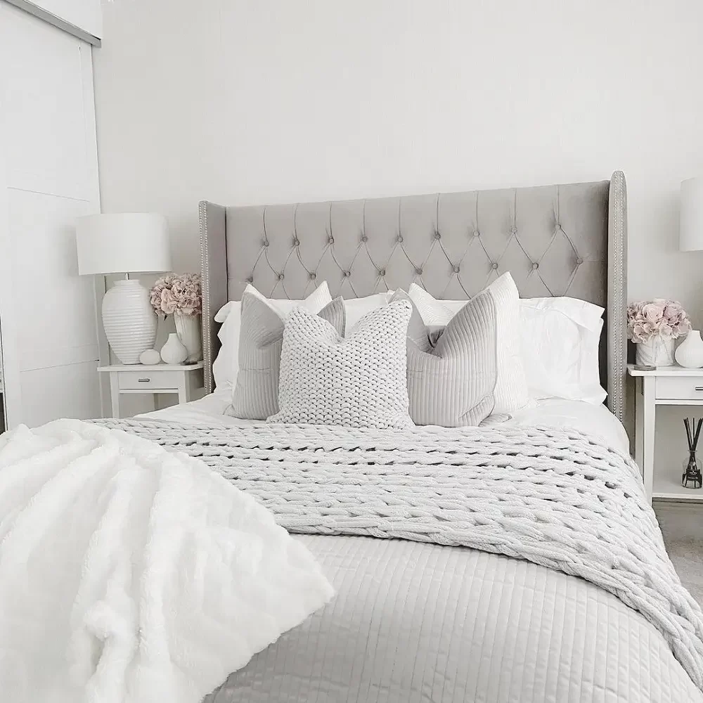 Tufted Upholstered Headboard