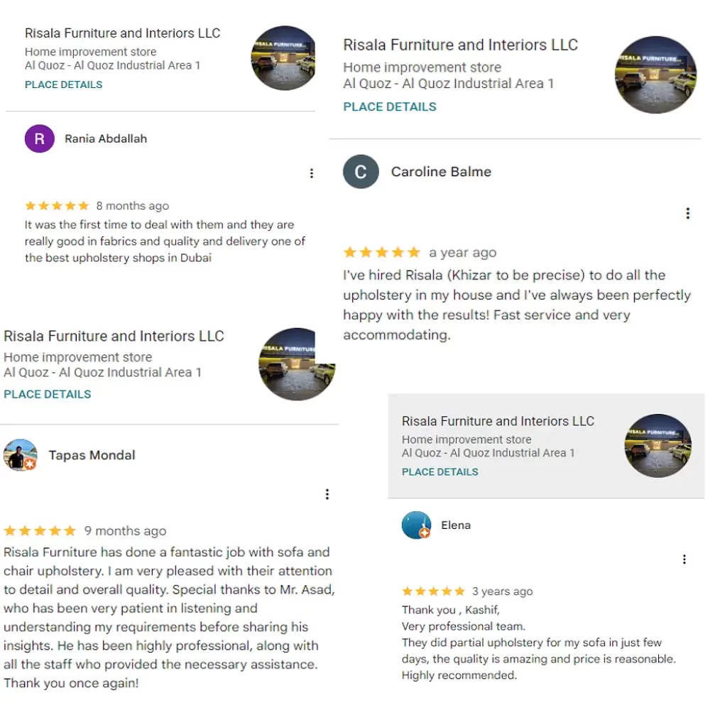 Upholstery Review
